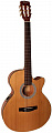 Cort CEC1-OP электроакустическая гитара формы SFX с вырезом, цвет натуральный