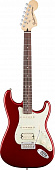 Fender Deluxe Strat HSS RW CAR электрогитара, цвет красный