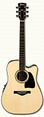 Ibanez AW300ECE-NT электроакустическая гитара дредноут, серия ARTWOOD