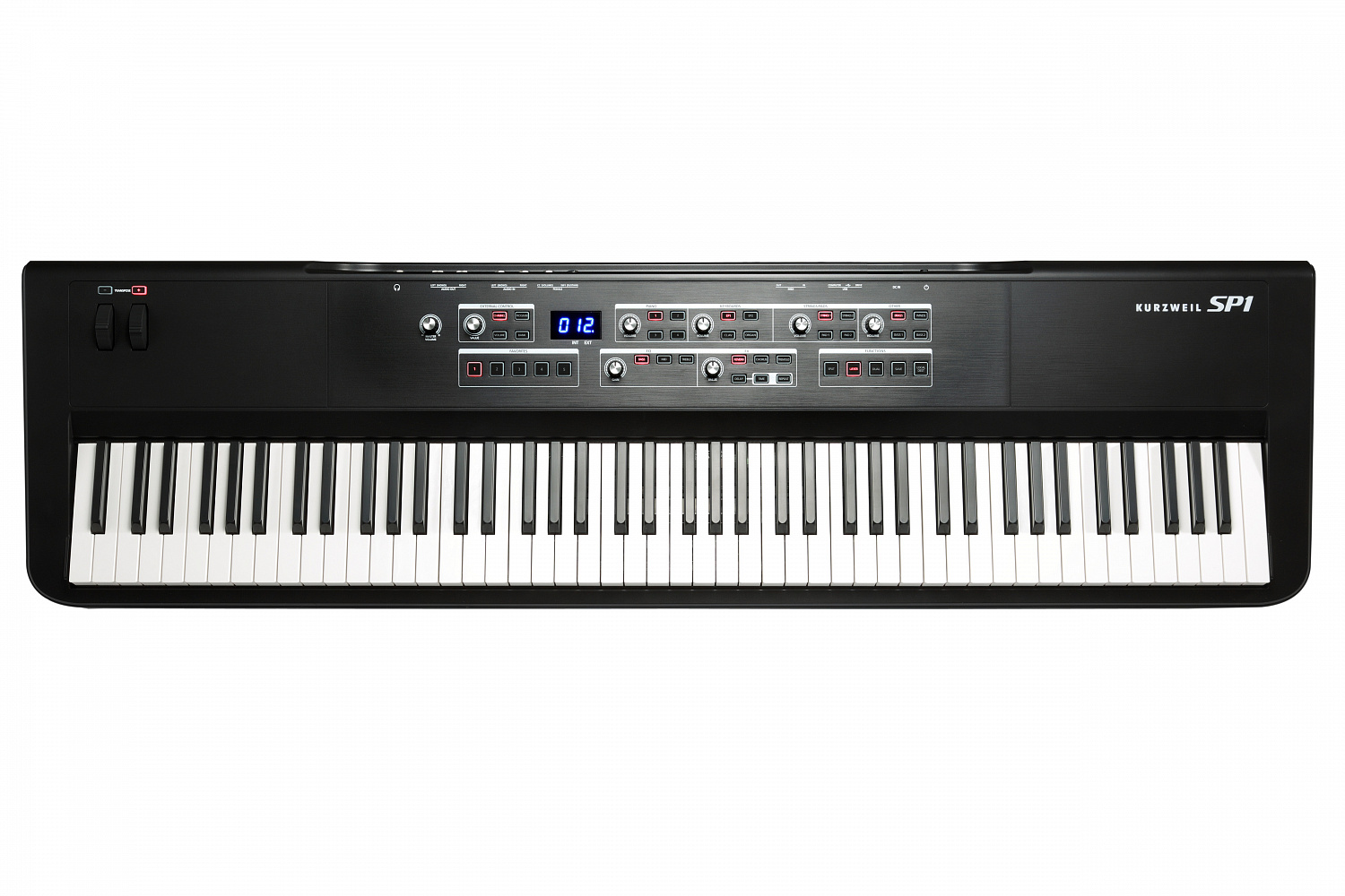 Kurzweil SP1  цифровое сценическое пианино, 88 молоточковых клавиш (Фатар), полифония 256, цвет чёрный