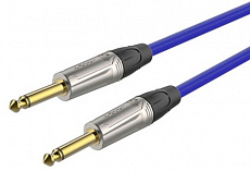 Roxtone TGJJ100-TBU/6 кабель инструментальный, синий, 6 метрова