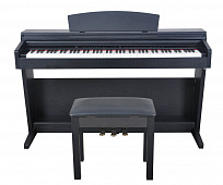 Artesia DP-7 Black Satin + Bench цифровое фортепиано с банкеткой, 88 клавиш, цвет матовый черный