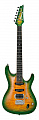 Ibanez SA460QMW-TQB электрогитара, цвет зеленый бёрст