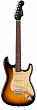 Fender Ultra Luxe Strat RW 2TSB электрогитара, цвет санберст, кейс в комплекте
