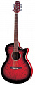 Crafter JTE 100CEQ/TR электроакустическая гитара, с фирменным чехлом в комплекте