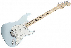Fender SQUIER DELUXE STRAT MN DAPHNE BLUE электрогитара, цвет голубой