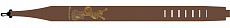 Perri's P25EBJ-86 ремень для банджо, цвет коричневый