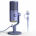 Maono DM30 Purple конденсаторный USB микрофон, 24bit/48kHz, цвет фиолетовый