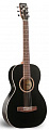 A&L 23578 электроакустическая гитара, цвет черный, с кейсом