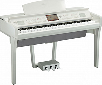 Yamaha CVP-709PWH цифровое пианино с автоаккомпаниментом, цвет белый