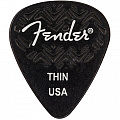 Fender Wavelength 351 THIn 6 PK Black медиаторы, мягкие