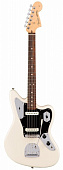 Fender AM Pro Jaguar RW OWT электрогитара American Pro Jaguar, цвет белый