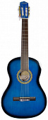 Rockdale Classic Life BLB классическая гитара цвета блюбёрст, чехол в комплекте