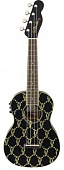 Fender Billie Eilish UKE BLK WN укулеле, подписная модель Billie Eilish, цвет черный