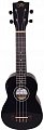 Kaimana UK-21 BKM укулеле сопрано, цвет черный матовый