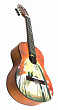 Barcelona CG10K/Colline 3/4 набор: классическая гитара, размер 3/4 и аксессуары