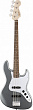 Fender Squier Affinity Jazz Bass LRL SLS бас-гитара Jazz Bass, цвет серебристый