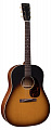 Martin DSS-17 Whiskey Sunset  акустическая гитара Dreadnought Slope Shoulder, цвет санберст, с чехлом