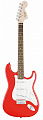 Fender Squier Affinity Strat RCR RW электрогитара Stratocaster, цвет красный