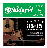 D'Addario EZ890 струны для акустической гитары