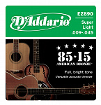 D'Addario EZ890 струны для акустической гитары