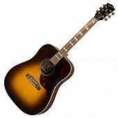 Gibson 2019 Hummingbird AG Walnut (Burst) Walnut Burst гитара электроакустическая, цвет санберст в комплекте кейс