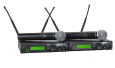 Shure ULXP24D / BETA58 профессиональная двухканальная -вокальная- радиосистема серии ULX с 2-мя микрофонами BETA 58