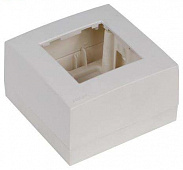 Audac WB45S/W коробка для монтажа на поверхность одного модуля стандарта 45 x 45 мм, цвет белый