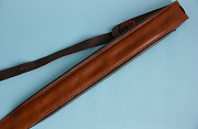 Perri's AP01-301 ремень гитарный, верх светло коричневый цвет, низ коричневый цвет