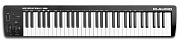 M-Audio Keystation 61 MK3 5-октавная (61 клавиша) динамическая USB-MIDI клавиатура , программируемый фейдер, 11 кнопок, 2 колеса (Pitch Bend и Modulation), вход Sustain педали, питание от USB, Win, Mac, iOs