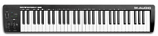 M-Audio Keystation 61 MK3 5-октавная (61 клавиша) динамическая USB-MIDI клавиатура , программируемый фейдер, 11 кнопок, 2 колеса (Pitch Bend и Modulation), вход Sustain педали, питание от USB, Win, Mac, iOs