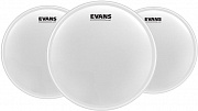 Evans ETP-UV1-R TomPack UV1 CTD 10,12, 16 Rock набор пластиков с напылением (для томов 10', 12', 16')