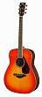 Yamaha FG830 AB акустическая гитара, дредноут, цвет санбёрст