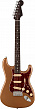 Fender AM Pro II Stratocaster Rosewood Firemist Gold  электрогитара, цвет золотой, кейс в комплекте