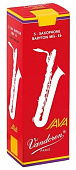 Vandoren SR3425R  трости для баритон-саксофона, Java Red Cut, №2.5, (упаковка 5 шт.)