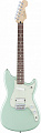 Fender Duo Sonic HS RW Surf Green электрогитара, цвет серф грин