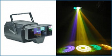 Unknown TL 024(1) (DMX) Three prism picture light, DMX, звуковая активация, лампа MSD-250
