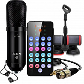 iCON LivePod Plus + M4 Combo set комплект для домашней студии с микрофоном