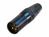 Neutrik NC10MXX-14-B разъем XLR кабельный, 10 контактов, цвет черный