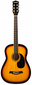 Rockdale Folk Novel 110-SB фолк гитара с анкером, цвет санбёрст