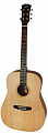 Dowina Puella D-S акустическая гитара дредноут, цвет натуральный