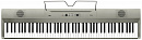 Korg L1 MS  цифровое пианино Liano, 88 клавиш, цвет металлик, с пюпитром и педалью в комплекте
