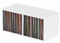 Glorious Record Box White 230  подставка, система хранения виниловых пластинок 230 шт. Цвет белый
