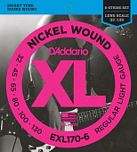 D'Addario EXL-170-6 струны для шестиструнной бас-гитары
