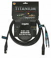 Klotz Titanium StarQuad TI-M0750 микрофонный кабель, длинна 7.5 метров, цвет черный