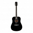 Omni D-220 BK  акустическая гитара, цвет черный