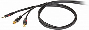 Die Hard DHG520LU3 аудио кабель, стерео, мини Jack 3.5 мм <-> 2 х RCA , длина 3 метра