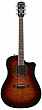 Fender T-Bucket 300CE 3-Color Sunburst Flame Maple электро-акустическая гитара