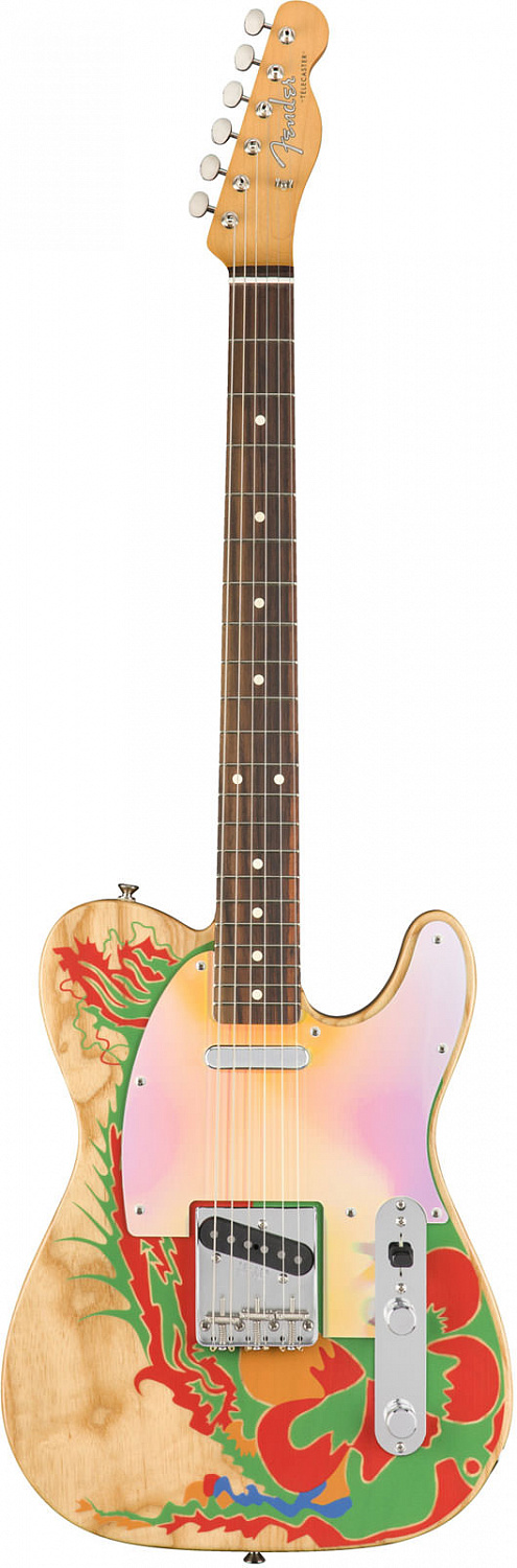 Fender Jimmy Page Telecaster RW Nat электрогитара, в комплекте кейс