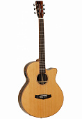 Tanglewood TWJSF CE  электроакустическая гитара Super Folk, цвет натуральный